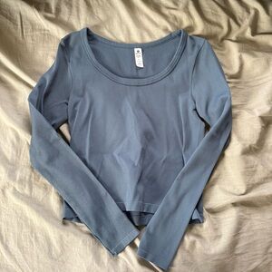 90 Degree By Reflex Slate Long Sleeve Top